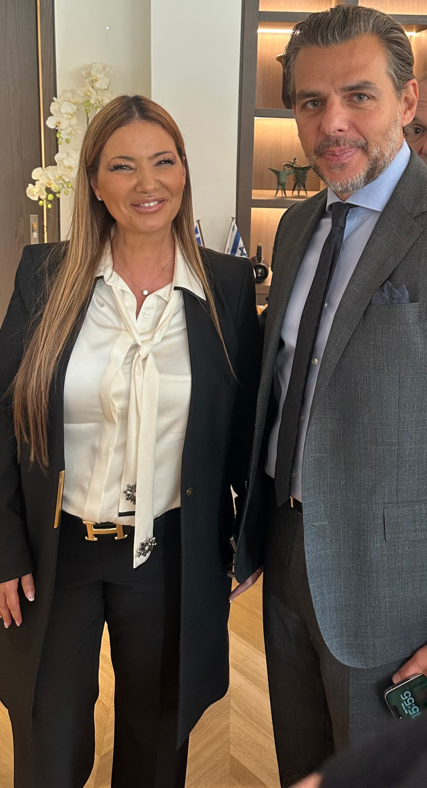 Αθήνα: Δεξίωση για την ανάληψη των καθηκόντων της νέας Πρέσβειρας του Ισραήλ, Πνινάτ Γιανάι 