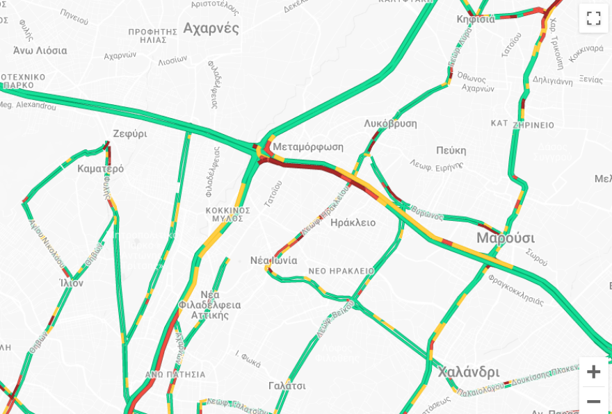 Φωτιά τώρα σε ΙΧ στην Αττική Οδό - Καθυστερήσεις στο ύψος Ηρακλείου, στο ρεύμα προς αεροδρόμιο