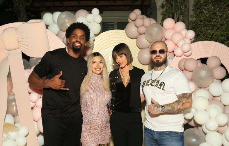 Η Μαριγκόνα καλεσμένη στο baby shower πάρτι των Μπέριλ και Σακίλ ΜακΚίσικ 