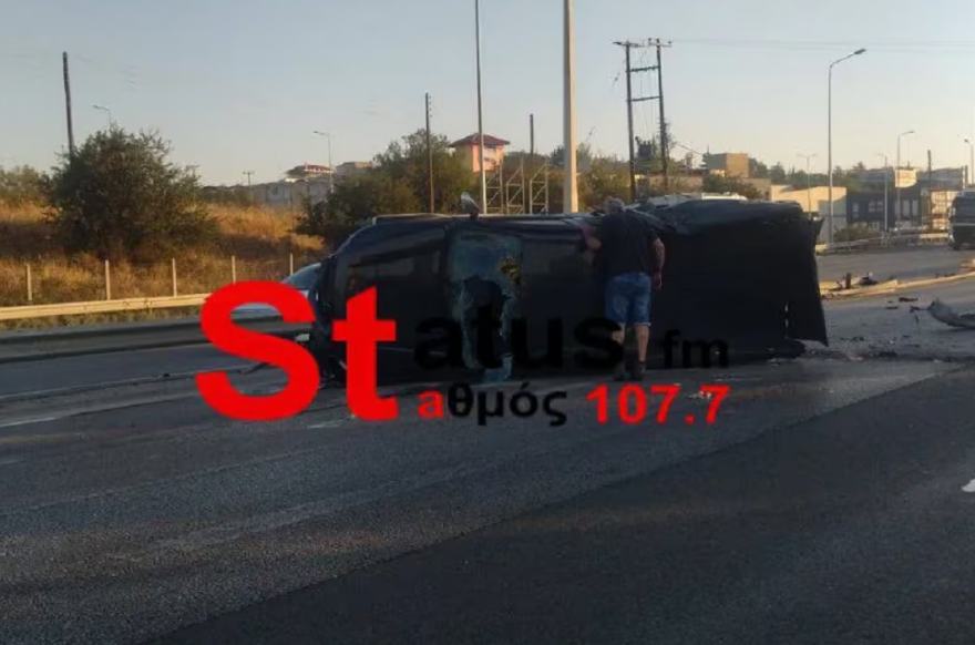 Τροχαίο με έναν νεκρό και έναν τραυματία στην Εγνατία: ΙΧ τούμπαρε και πέρασε στο αντίθετο ρεύμα στο Δερβένι - Δείτε βίντεο