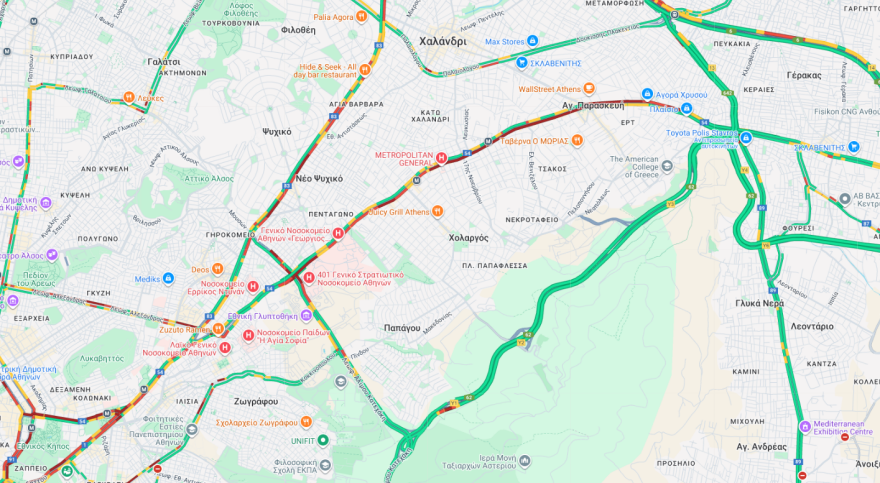 Τροχαίο στο ύψος της Αγίας Παρασκευής, συγκρούστηκαν λεωφορείο με ΙΧ
