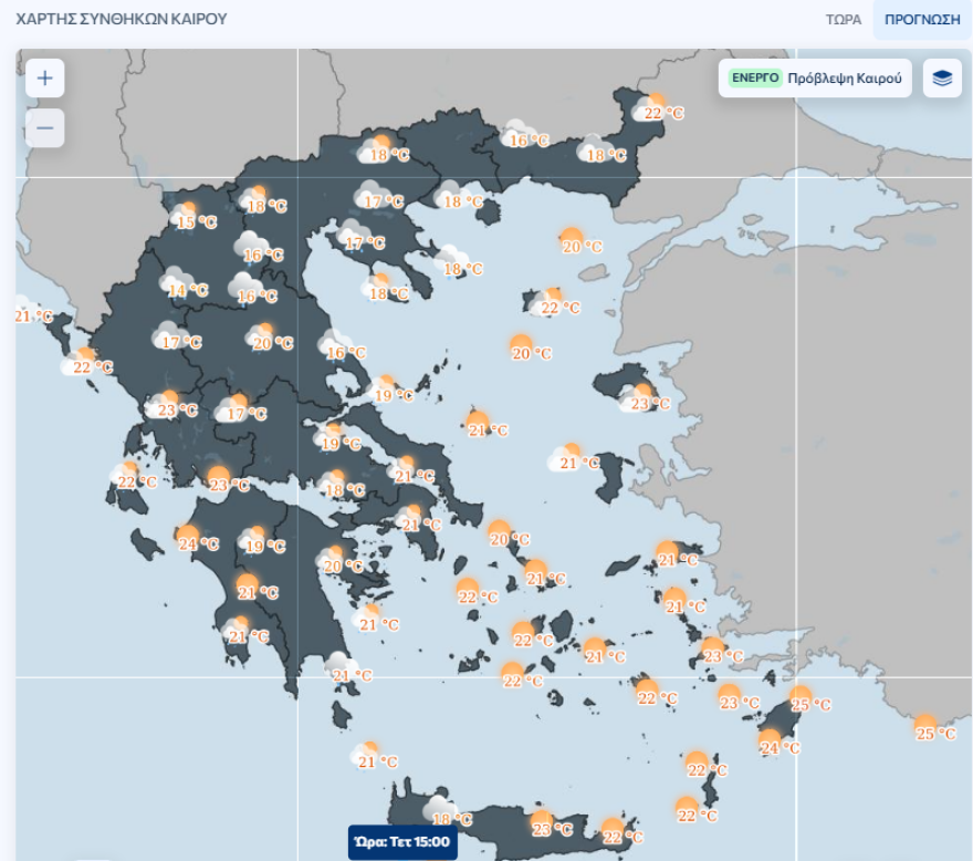 Καιρός - Κολυδάς: Νέα κακοκαιρία τύπου «Π» φέρνει ισχυρές βροχές το διήμερο Πέμπτη - Παρασκευή, δείτε χάρτες με τις περιοχές
