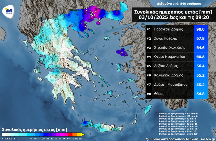 Η κακοκαιρία κινείται στο ανατολικό Αιγαίο και τα Δωδεκάνησα, η πρόγνωση για τις επόμενες ώρες - Βελτιωμένος ο καιρός στην Αττική 