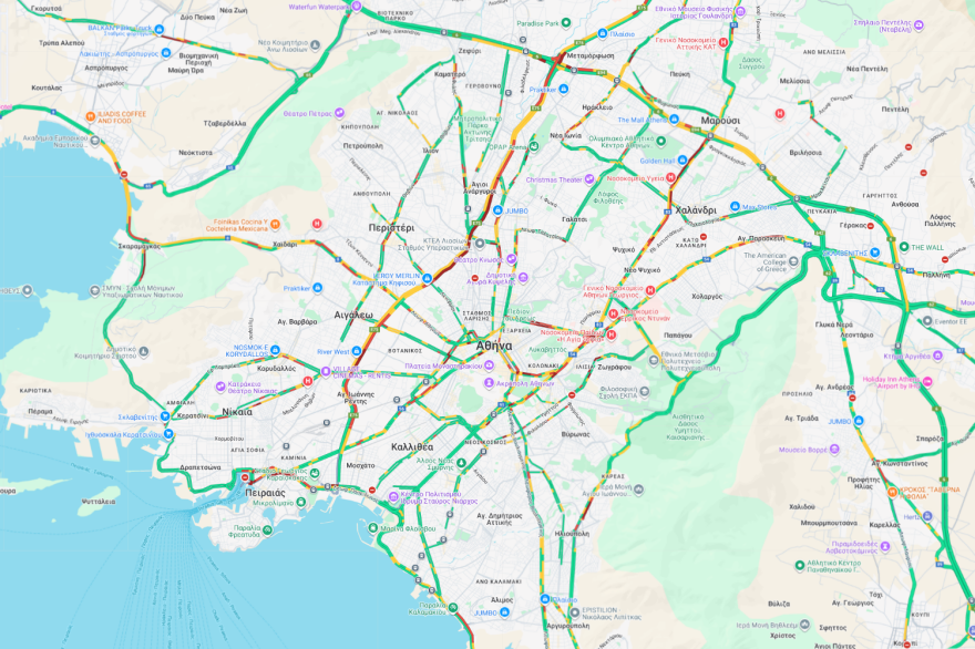 Καταιγίδα τώρα στην Αττική - Νέο έκτακτο δελτίο από την ΕΜΥ, οι 9 περιοχές που θα χτυπηθούν από την κακοκαιρία