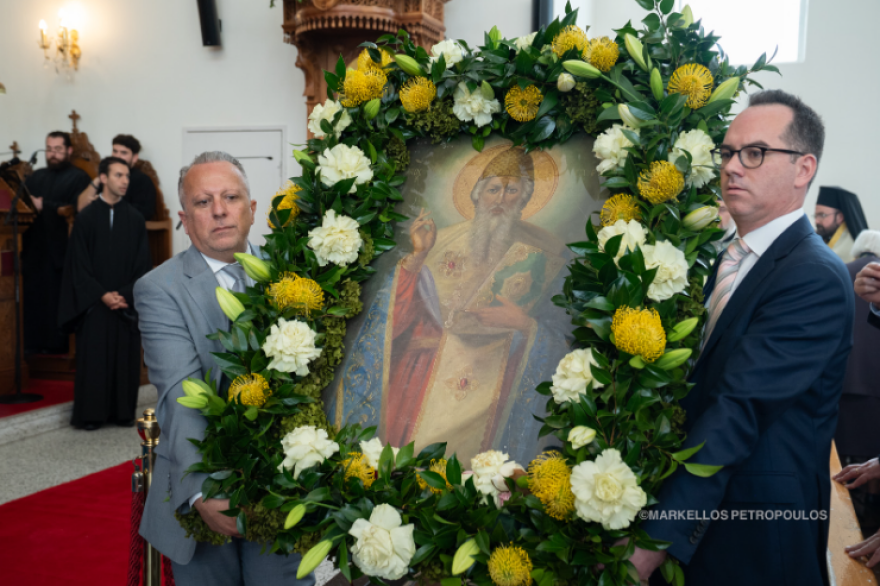 Μεγαλοπρεπείς εορτασμοί για τον Άγιο Σπυρίδωνα σε Κέρκυρα και Σίδνεϊ, δείτε βίντεο και φωτογραφίες