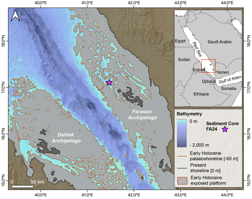 Έλληνες επιστήμονες αποκάλυψαν το παρελθόν της Ερυθράς Θάλασσας