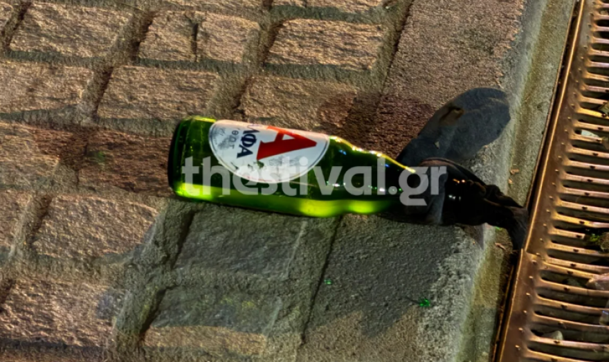 Επίθεση με μολότοφ σε περιπολικό πίσω από το τουρκικό προξενείο στη Θεσσαλονίκη