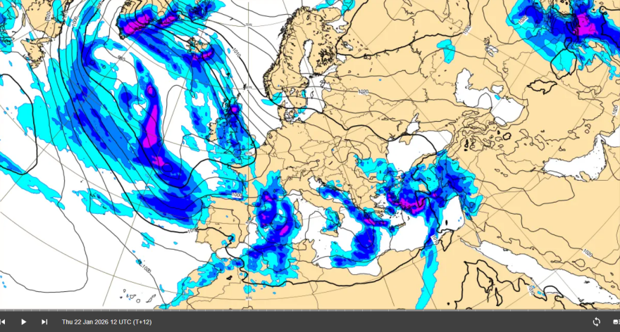 Νέα προειδοποίηση Μαρουσάκη για καταιγίδες στην Αττική, έντονα φαινόμενα τις επόμενες ώρες σχεδόν όλη τη χώρα - Live χάρτης με την πορεία της κακοκαιρίας