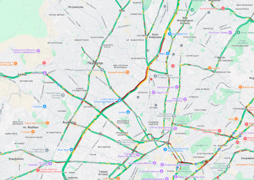 Καθυστερήσεις στην Κηφισού έπειτα από παράσυρση πεζού 