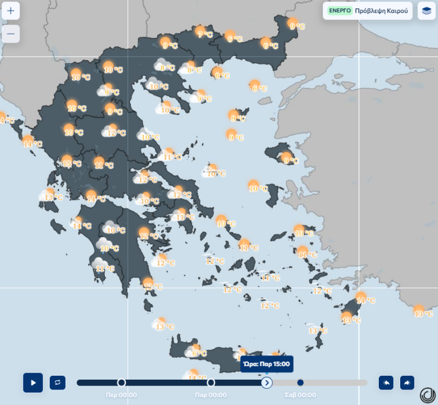 Καιρός: Συνεχίζονται οι ανοιξιάτικες ημέρες, πότε και σε ποιες περιοχές θα βρέξει