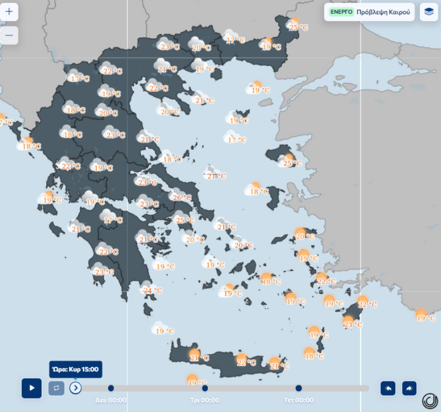 Καιρός: Έρχεται μίνι καλοκαίρι με 33άρια, ποιες περιοχές θα επηρεαστούν από τη Δευτέρα 11/5 - Πόσο θα ανέβει η θερμοκρασία στην Αττική