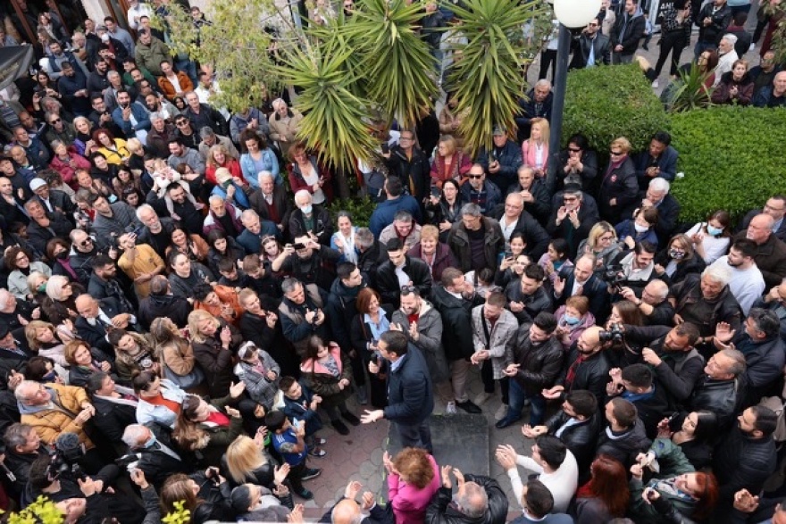 Τσίπρας από Ίλιον: Οι εκλογές της 21ης Μαΐου θα κρίνουν ποιος θα κυβερνήσει