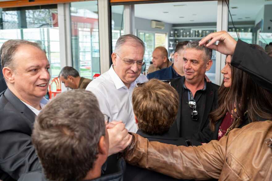 Εκλογές 2023 - Θεοδωρικάκος: Ξεκίνημα της προεκλογικής περιόδου από τον Ταύρο - Δείτε φωτογραφίες