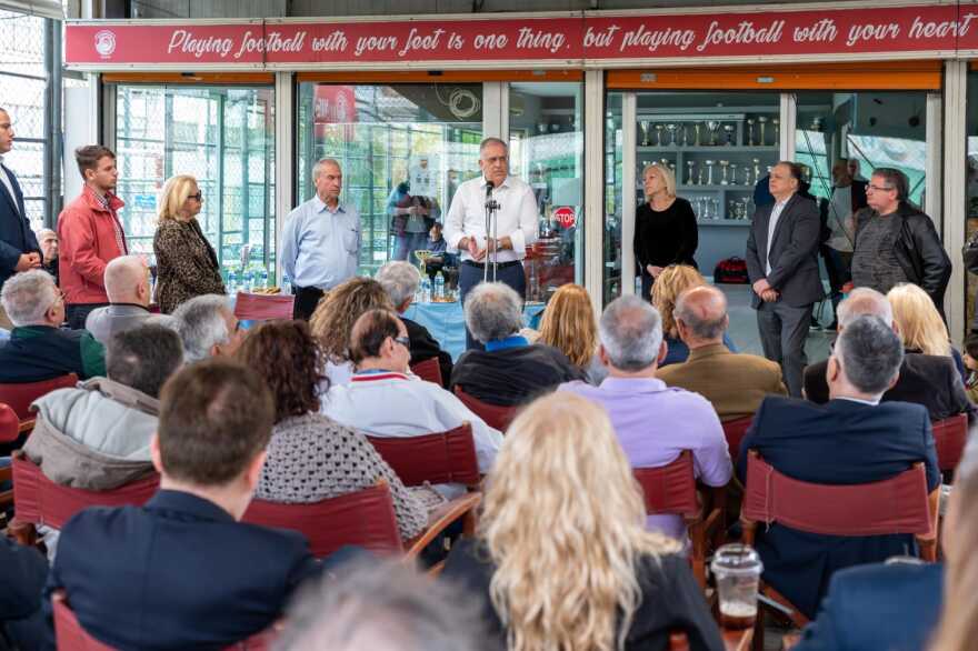 Εκλογές 2023 - Θεοδωρικάκος: Ξεκίνημα της προεκλογικής περιόδου από τον Ταύρο - Δείτε φωτογραφίες