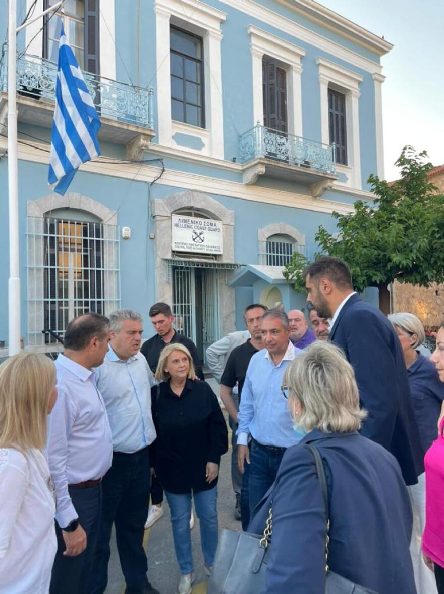 Ναυάγιο στην Πύλο: Κλιμάκιο της ΝΔ επισκέφθηκε τους διασωθέντες στο νοσοκομείο