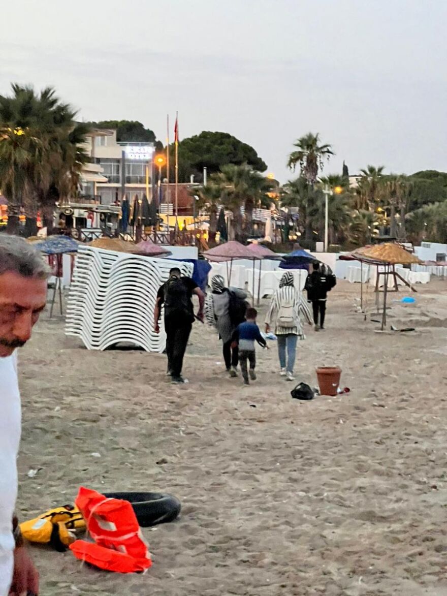 Παράνομοι μετανάστες «έχασαν» τον δρόμο και ξαναβγήκαν στην Τουρκία - Βίντεο