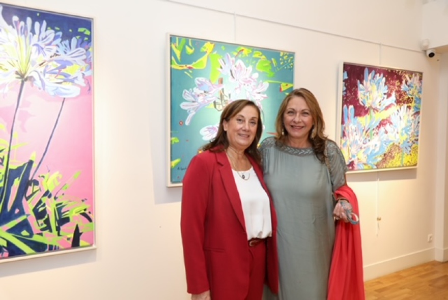 Οι "Αγάπανθοι" της Αναστασίας Κροκίδη στη Gallery Tsantilis Art