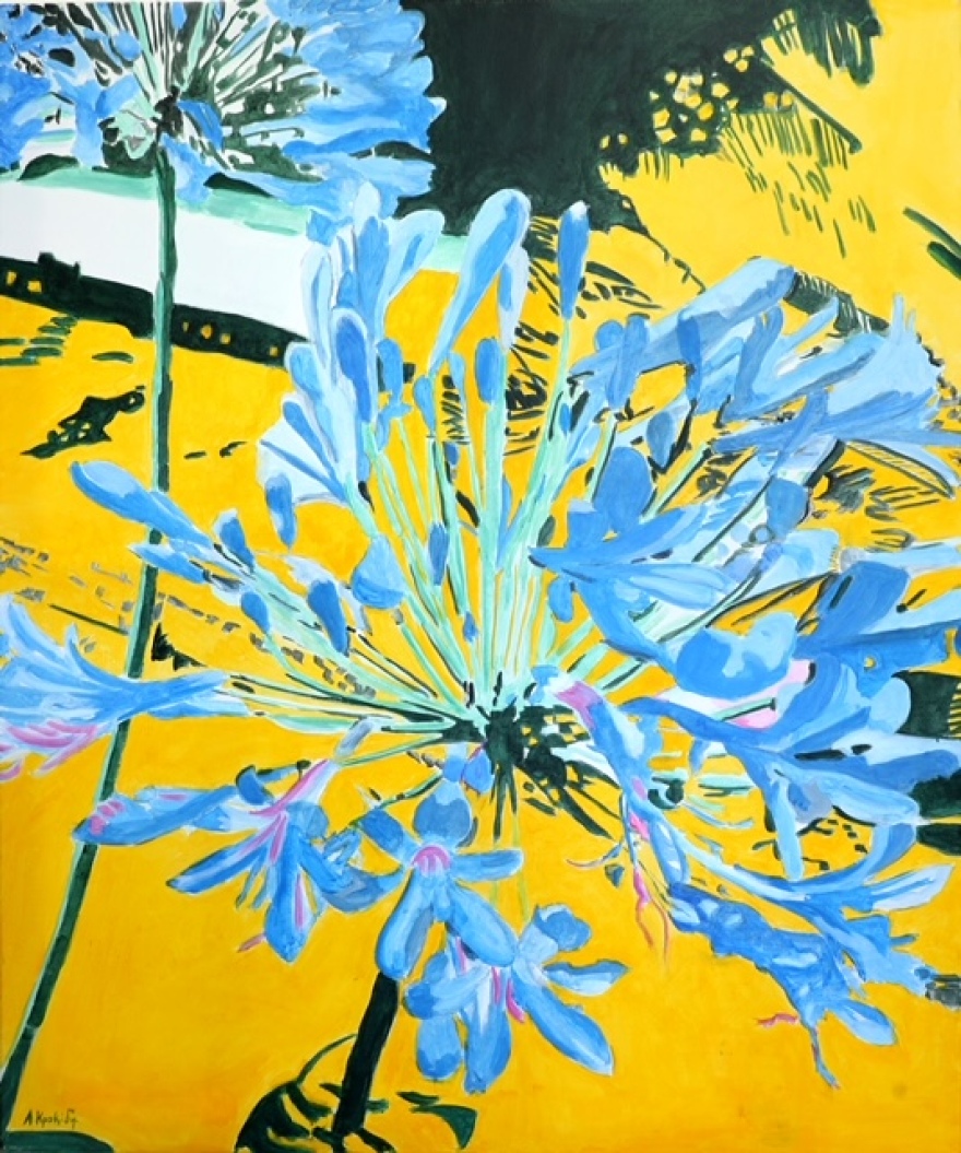 Οι "Αγάπανθοι" της Αναστασίας Κροκίδη στη Gallery Tsantilis Art