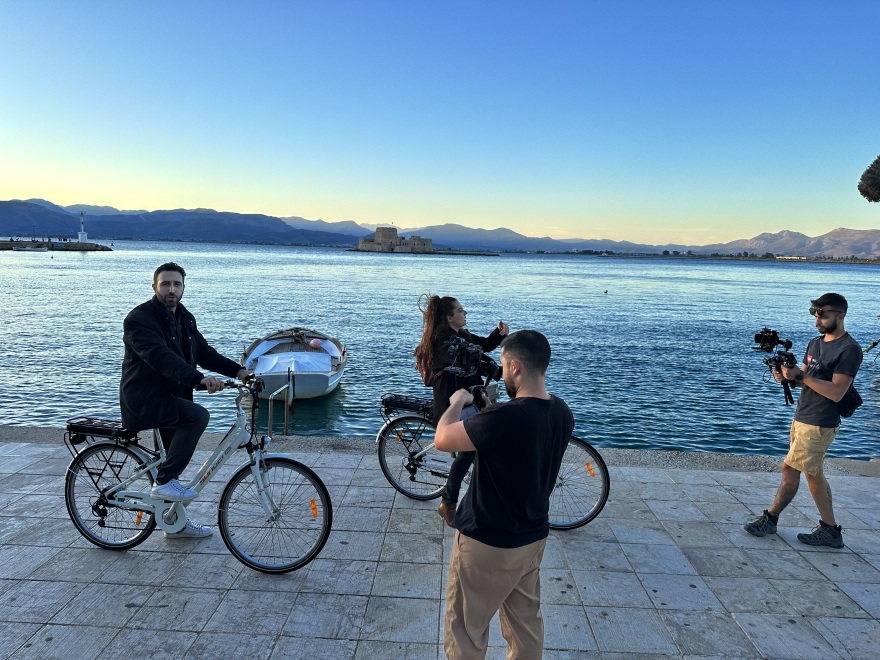 Η Γη της Ελιάς: Φωτογραφίες από τα γυρίσματα στο Ναύπλιο