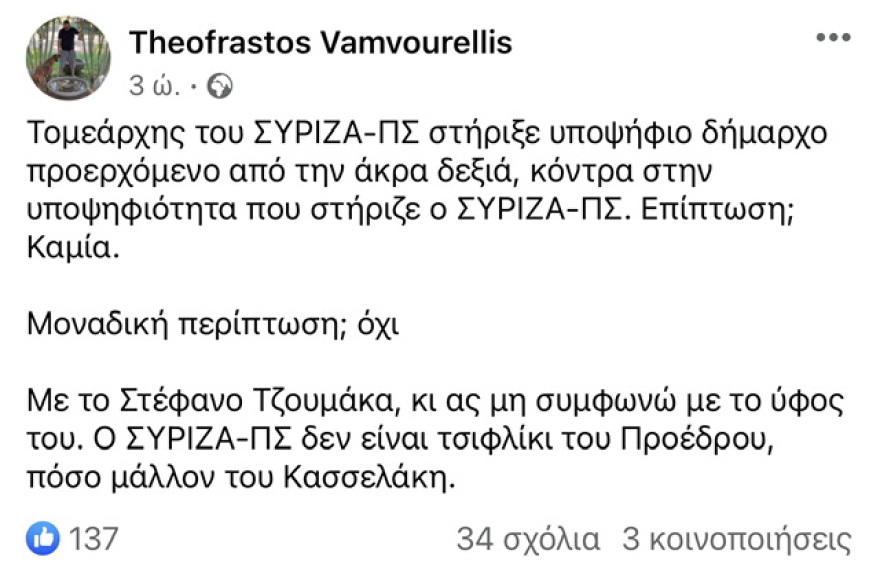 ΣΥΡΙΖΑ: Μετά τη διαγραφή, οι προγραφές - Το «αυτογκόλ» Κασσελάκη, η προτροπή για έξοδο στον Φίλη και το καταστατικό 