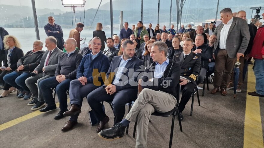 Μητσοτάκης στα εγκαίνια του λιμανιού του Αγίου Κωνσταντίνου: Φέρνουμε κοσμογονία στη λιμενική πολιτική