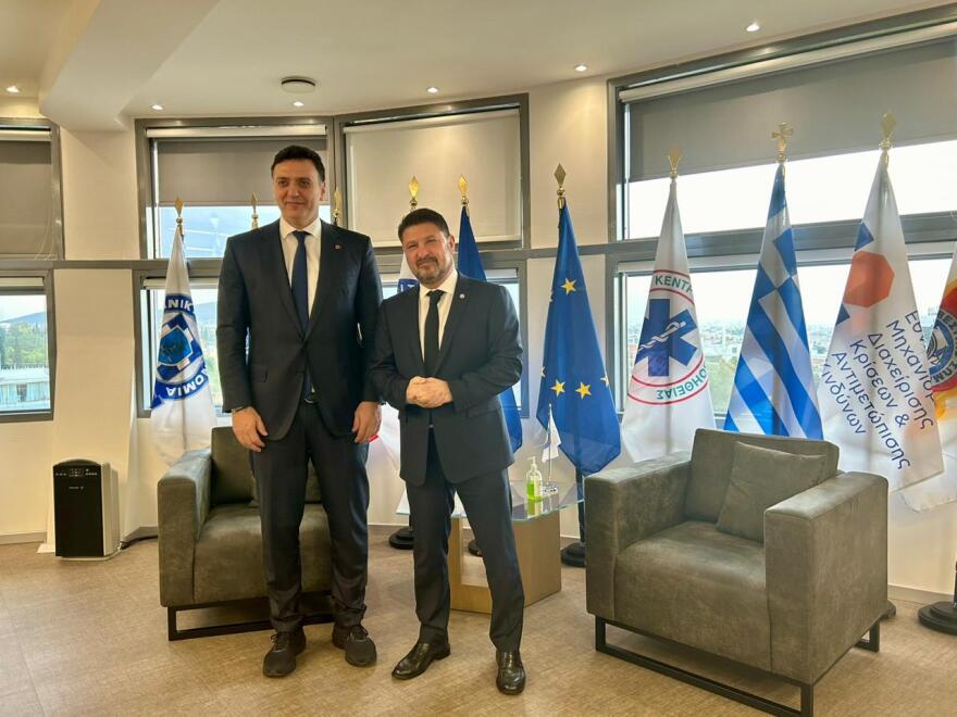 Συνάντηση Χαρδαλιά - Κικίλια: Απόλυτη προτεραιότητα η πρόληψη και η ασφάλεια των πολιτών