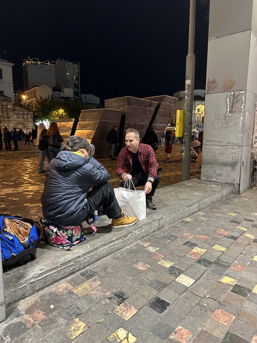 Δέκα χρόνια η «ΑΠΟΣΤΟΛΗ» δίπλα στους αστέγους