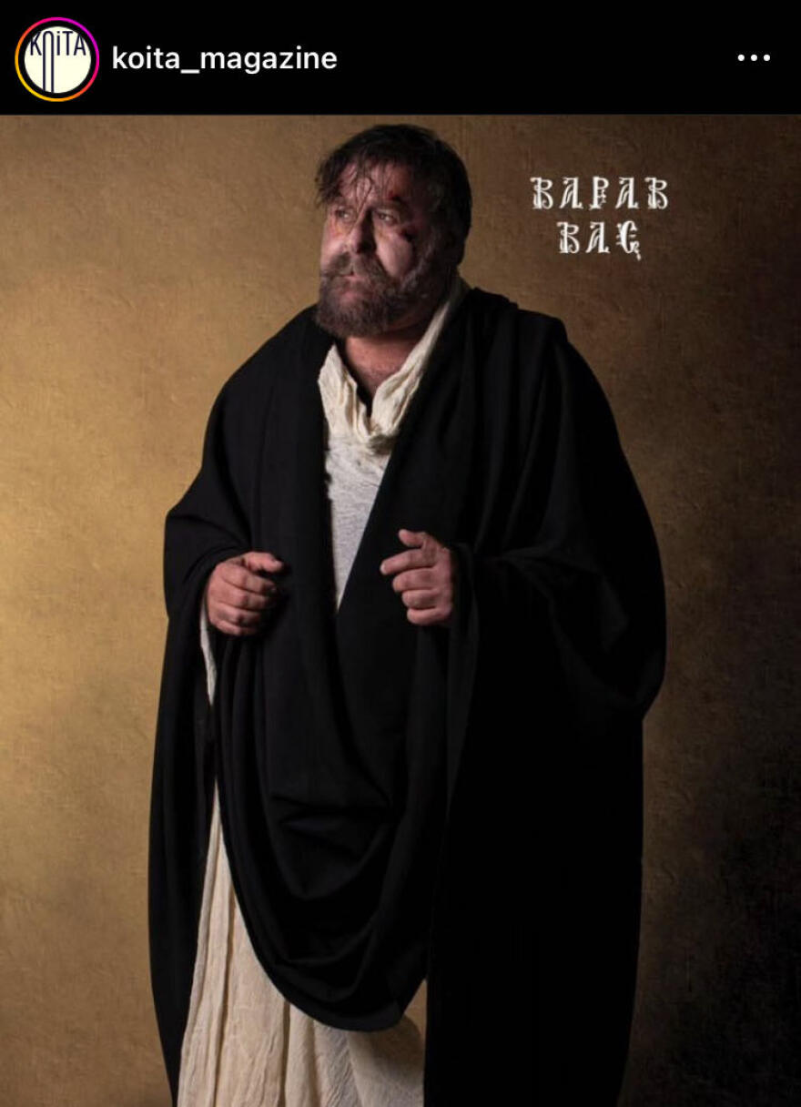 Σπύρος Μπιμπίλας: Ποζάρει ως Άγιος Ανδρέας