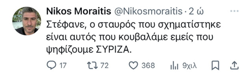 Γιώργος Τσίπρας: Σοκαριστική η αναφορά Κασσελάκη σε «θαύματα» - Δεν εξελέγη για να μεταλλαχθούμε
