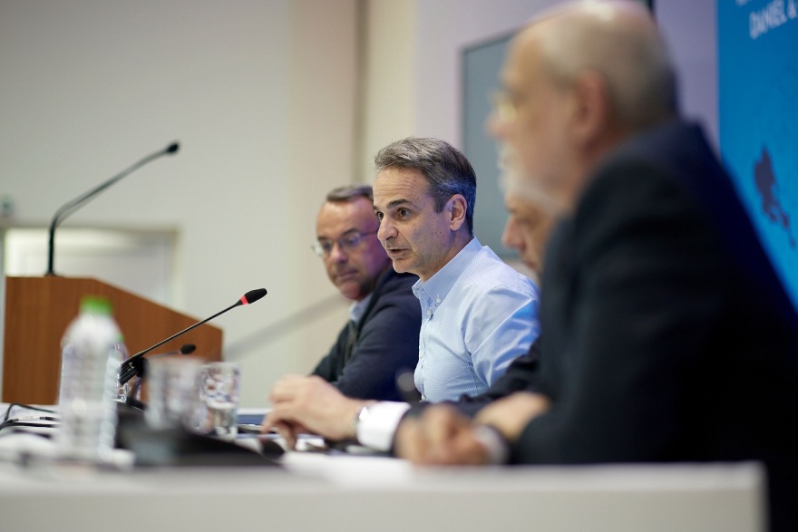 Μητσοτάκης: Πάνω από 3 δισ. ευρώ για την αποκατάσταση των ζημιών του Daniel και του Elias στη Θεσσαλία 