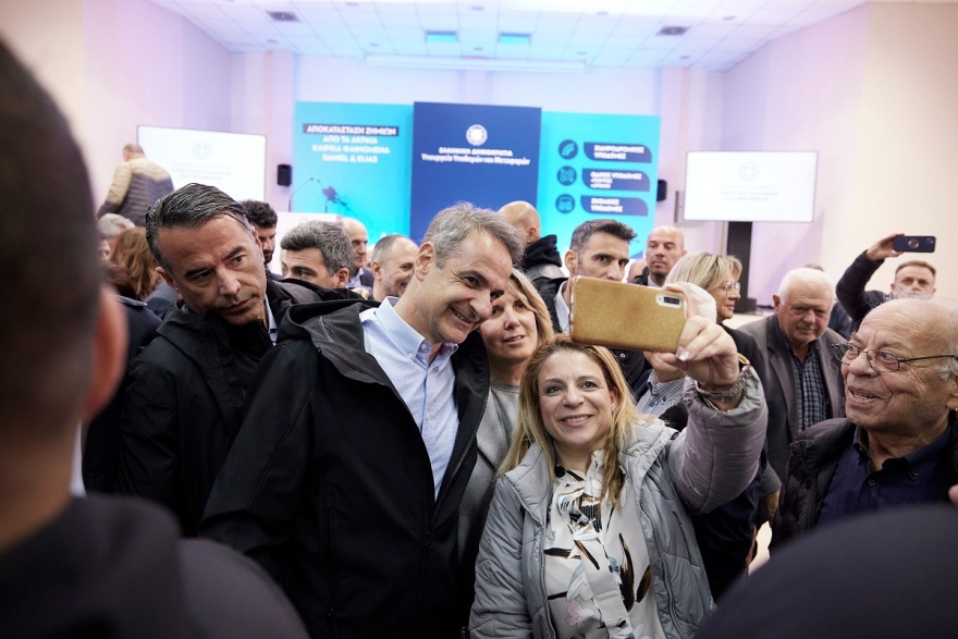 Μητσοτάκης: Πάνω από 3 δισ. ευρώ για την αποκατάσταση των ζημιών του Daniel και του Elias στη Θεσσαλία 