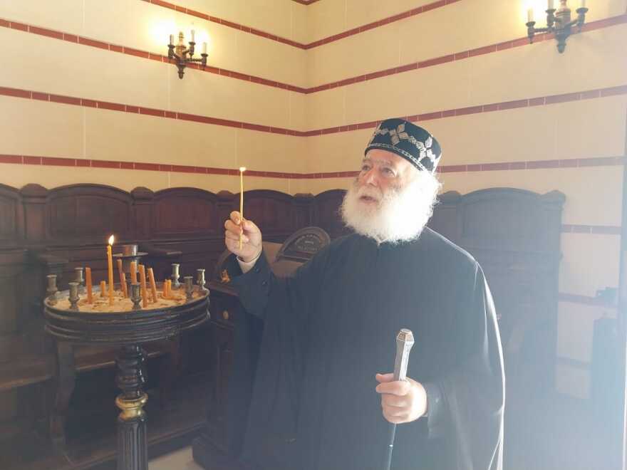 Φωτογραφίες από τη Μεγάλη Παρασκευή στο νεκροταφείο της ελληνικής κοινότητας της Αλεξάνδρειας