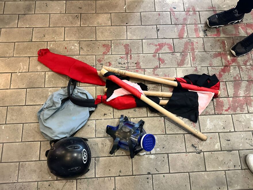 Νομική Αθηνών: Σκηνικό «Columbia» προσπαθούσαν να στήσουν οι καταληψίες