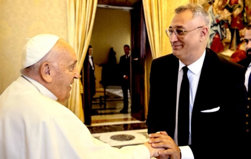 Με τον Πάπα συναντήθηκε ο Φαναρίου Αγαθάγγελος: «Οι νέοι μπορούν να σπάσουν τις προκαταλήψεις»