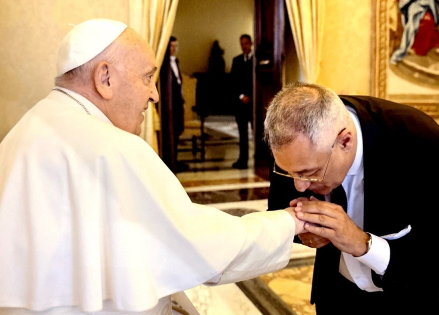 Με τον Πάπα συναντήθηκε ο Φαναρίου Αγαθάγγελος: «Οι νέοι μπορούν να σπάσουν τις προκαταλήψεις»