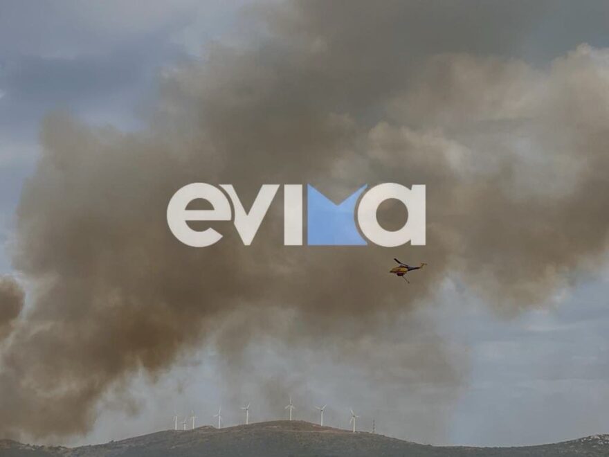 Εύβοια: Φωτιά στην περιοχή του Αλμυροποτάμου - Οριοθετήθηκε έπειτα από πολύωρη μάχη