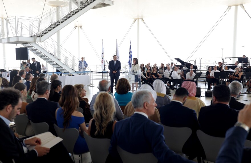 Γιάννα Αγγελοπούλου - Δασκαλάκη: Παρέλαβε το βραβείο «Ολυμπία» της Διεθνούς Ολυμπιακής Ακαδημίας 