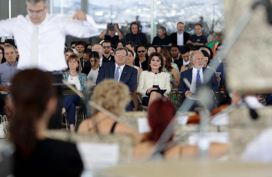 Γιάννα Αγγελοπούλου - Δασκαλάκη: Παρέλαβε το βραβείο «Ολυμπία» της Διεθνούς Ολυμπιακής Ακαδημίας 