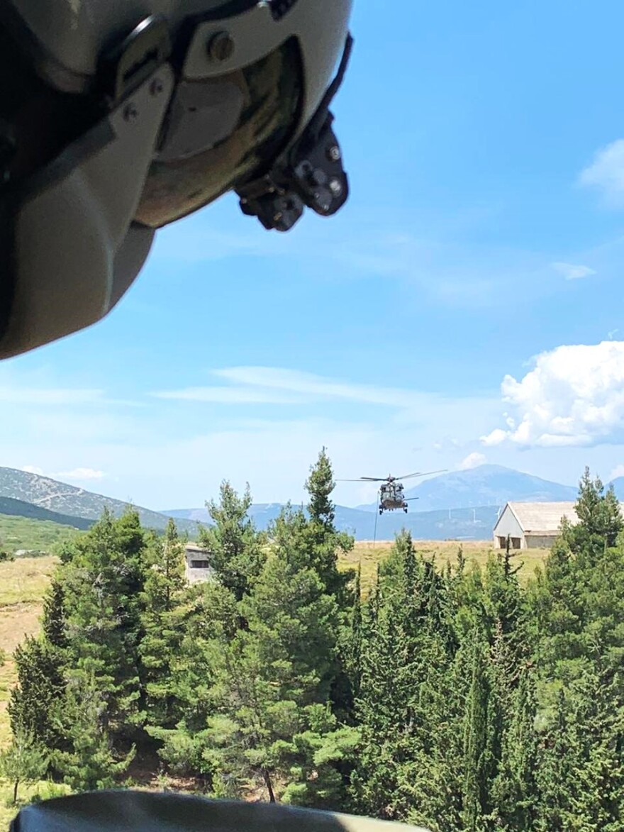 Συνεκπαίδευση Ελλάδας - ΗΠΑ στην Αττική ενόψει της παραλαβής των νέων ελικοπτέρων Black Hawk - Φωτογραφίες