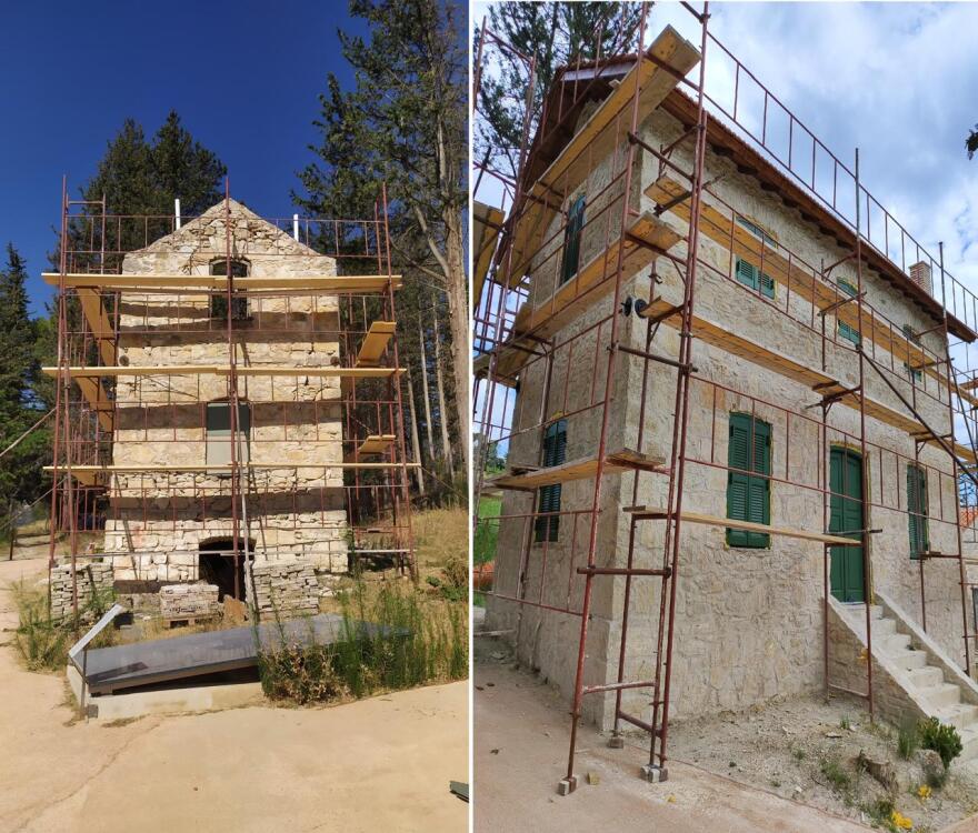 Τατόι: Δείτε τις εργασίες, ποια κτήρια αποκαθίστανται και πότε παραδίδονται - Φωτογραφίες