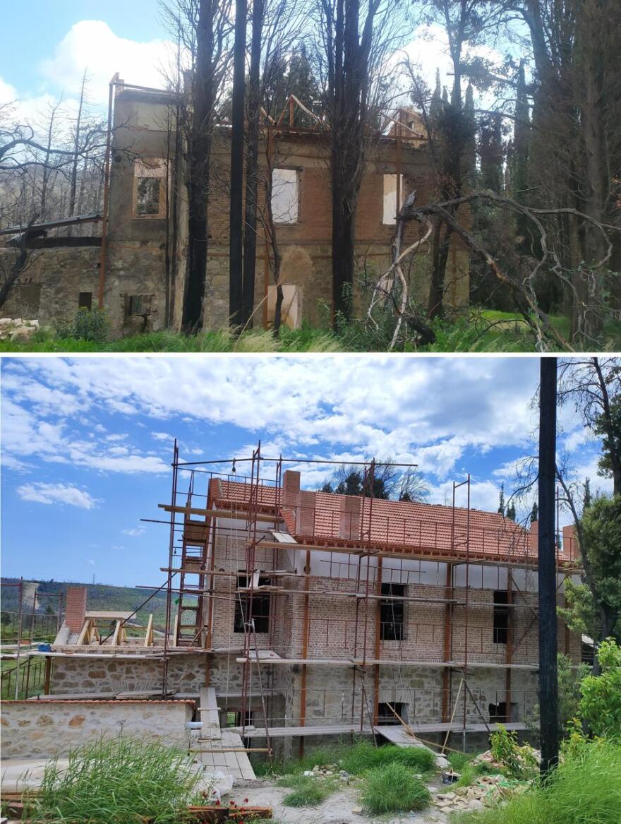 Τατόι: Δείτε τις εργασίες, ποια κτήρια αποκαθίστανται και πότε παραδίδονται - Φωτογραφίες