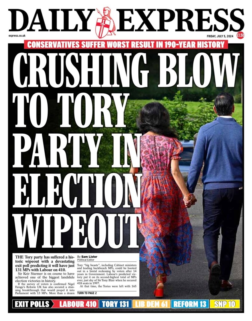 Δείτε τα πρωτοσέλιδα του βρετανικού Τύπου για τον θρίαμβο των Εργατικών στις εκλογές