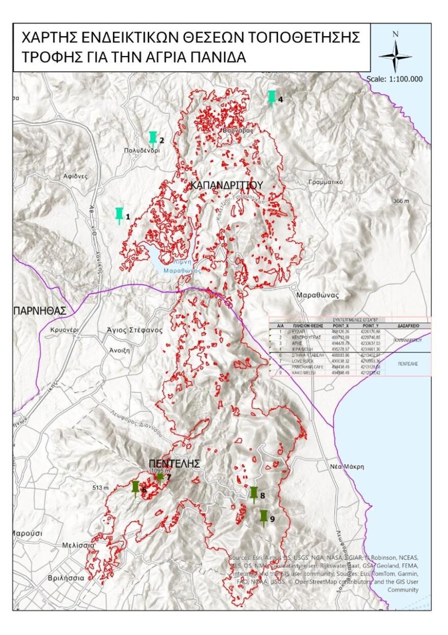 Υπουργείο Περιβάλλοντος: Πάνω από 7,5 τόνους τροφών για τα ζώα των πυρόπληκτων περιοχών της Αττικής έριξε ειδική ομάδα