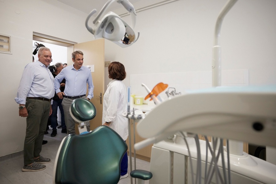 Μητσοτάκης από Καρδίτσα: Τα έργα που φτιάξαμε μετά τον Ιανό, άντεξαν στον «Daniel»