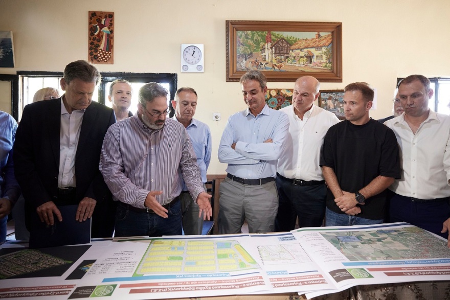 Μητσοτάκης από Καρδίτσα: Τα έργα που φτιάξαμε μετά τον Ιανό, άντεξαν στον «Daniel»