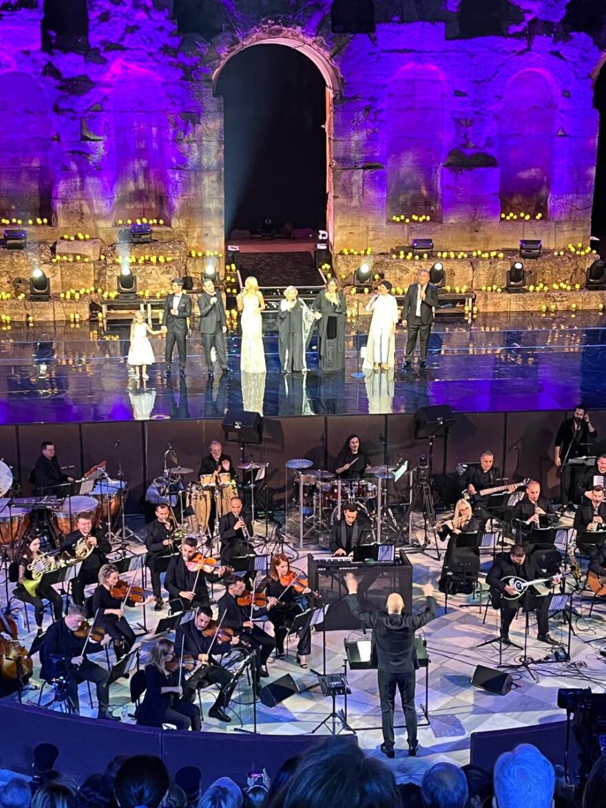 Βραδιά μνήμης στο Ηρώδειο για τη Μαριάννα Β. Βαρδινογιάννη - Δείτε φωτογραφίες και βίντεο