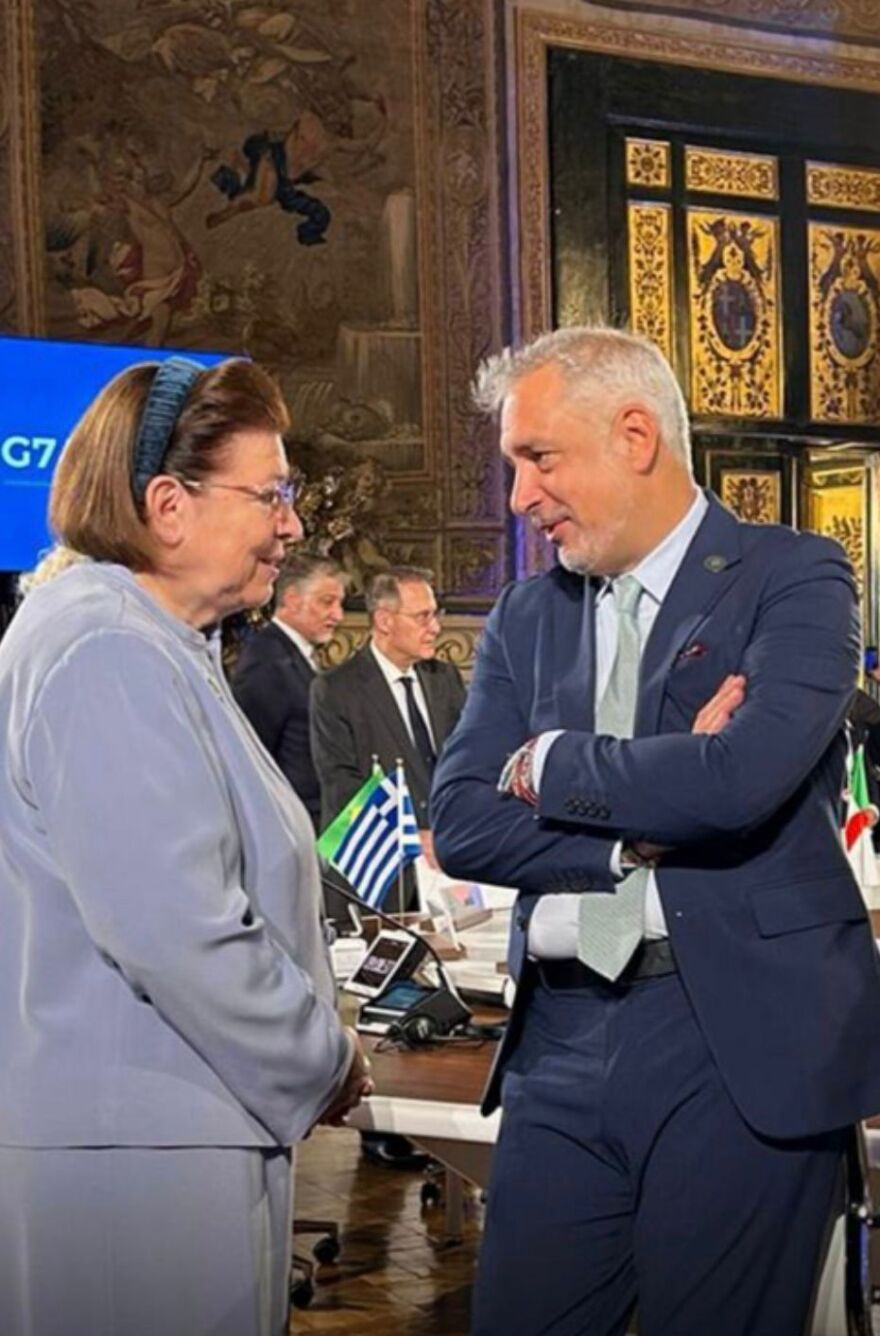 Λίνα Μενδώνη στη Σύνοδο G7 Υπουργών Πολιτισμού: Η Ελλάδα έτοιμη να μοιραστεί τις καλές πρακτικές και την εμπειρία της