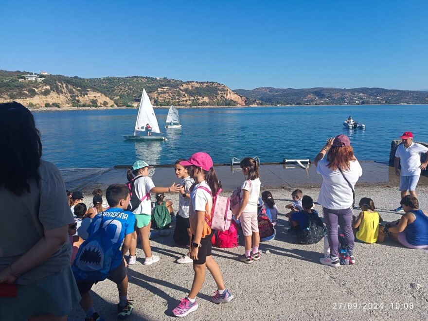  Ιστιοπλοΐα: Η ΕΙΟ τίμησε στο Γύθειο την πανελλήνια ημέρα σχολικού αθλητισμού με καλεσμένο τον Μπουντούρη 