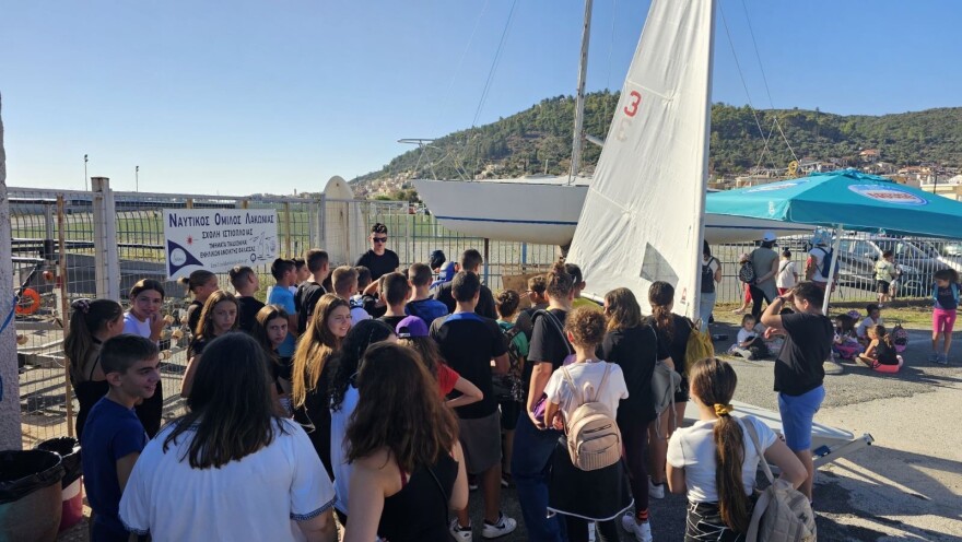  Ιστιοπλοΐα: Η ΕΙΟ τίμησε στο Γύθειο την πανελλήνια ημέρα σχολικού αθλητισμού με καλεσμένο τον Μπουντούρη 