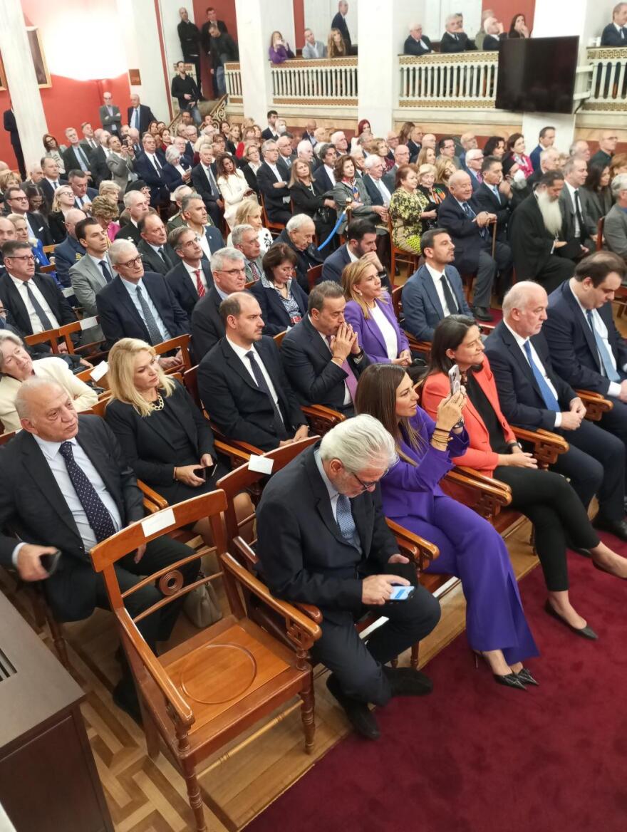 Επίτιμος διδάκτορας της Νομικής Σχολής του ΕΚΠΑ αναγορεύθηκε ο Παναγιώτης Πικραμμένος - Φωτογραφίες